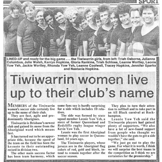 News Article Tiwiwarrin Team
